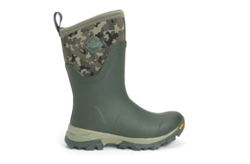 Image of Muck Boots Arctic Ice Grip A.T. Mid Boots - Womens, Moss w/ Camo, 7, ASVMA-300-CAM-070