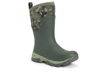 Image of Muck Boots Arctic Ice Grip A.T. Mid Boots - Women's, Moss w/ Camo, 7, ASVMA-300-CAM-070