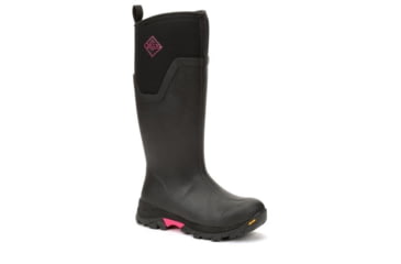 Image of Muck Boots Arctic Ice Grip A.T. Tall Boots - Women's, Black/Hot Pink, 7, ASVTA-404-PNK-070