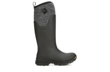 Image of Muck Boots Arctic Ice Grip A.T. Tall Boots - Womens, Black/Jersey Heather, 7, ASVTA-100-BLK-070