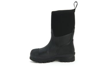 Image of Muck Boots Chore Mid Wateproof Rubber Work Boot - Mens, Black, 5, CHM-000A-BL-050