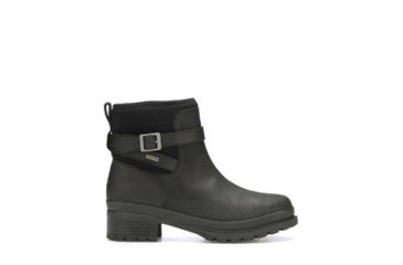 Image of Muck Boots Liberty Waterproof Ankle Leather Boots - Womens, Black, 5 LWK-000-BLK-050