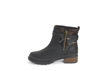 Image of Muck Boots Liberty Waterproof Ankle Zip Boots - Womens, Black, 9.5, LWKS-1HRS-BLK-095