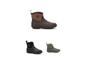 Image of Muck Boots Mens Muckster 2 Ankle Muck Outdoor Casual Boot, Bark/Otter, Black/Black, Moss Green