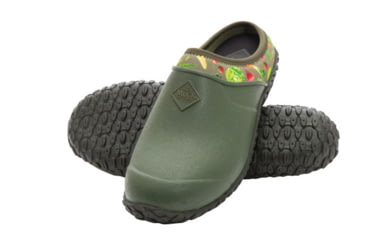 Image of Muck Boots Muckster II Clog - Womens, Green Veggie Print, 10, WMC-302-GRN-100