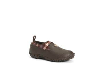 Image of Muck Boots Muckster II Low Calendared Shoe - Women's, Brown w/Plaid, 9, M2LW-9PLD-BRN-090