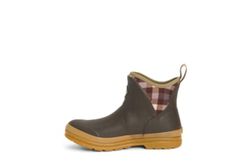Image of Muck Boots Originals Ankle Boot - Womens, Brown/Plaid/Gum, 9, OAW-9PLD-BRN-090