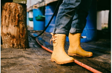 Image of Muck Boots Originals Pull On Mid Boots - Womens, Sunflower, 10, OMW-800-YLW-100