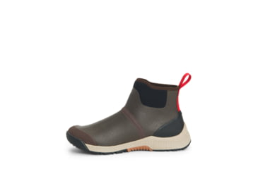Image of Muck Boots Outscape Chelsea Boot - Mens, Coffee Bean/Crockery/Black/Ribbon Red, 9, OSC-900-BRN-090