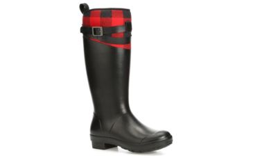 Image of Muck Boots Tremont Boots - Womens, Red/Plaid, 6 TWT-6PLD-RED-060