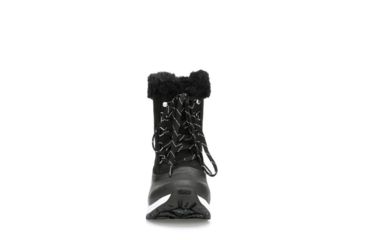 Image of Muck Boots Women's Apres Lace Arctic Grip Boots, Black/White, 5 WALV-000-BLK-050
