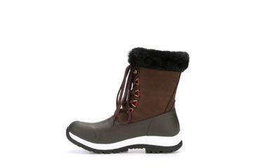 Image of Muck Boots Women's Apres Lace Arctic Grip Boots, Brown, 11 WALV-900-BRN-110