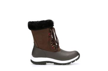 Image of Muck Boots Women's Apres Lace Arctic Grip Boots, Brown, 11 WALV-900-BRN-110