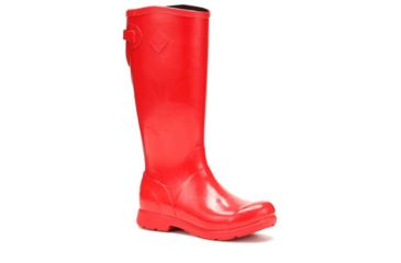 Image of Muck Boots Women's Bergen Tall Boot, Red, 10 WBT-600-RED-100