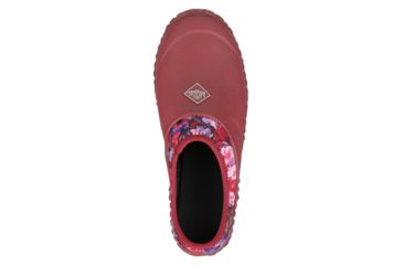 Image of Muck Boots Women's Muckster II Clog, Red Floral, 5 WMC-601-RED-050