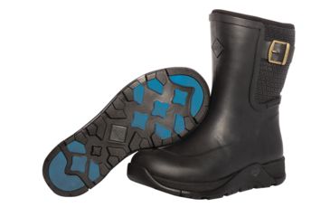 Image of Muck Boots Womens Apres Slip On v2 Rubber, Black, 5, APR-000-BLK-050