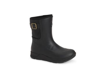 Image of Muck Boots Womens Apres Slip On v2 Rubber, Black, 5, APR-000-BLK-050