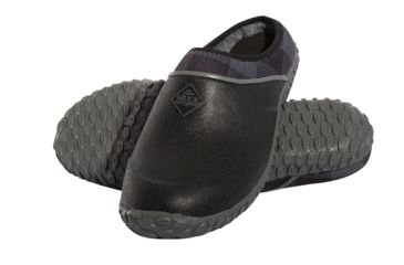 Image of Muck Boots Women's Muckster II Clog, Black / Gray Plaid, 10, WMC-1PLD-BLK-100