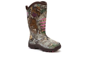 Image of Muck Boots Womens Pursuit Stealth Boot, Realtree Xtra/Pink, 6, RG2-200-BLU-070