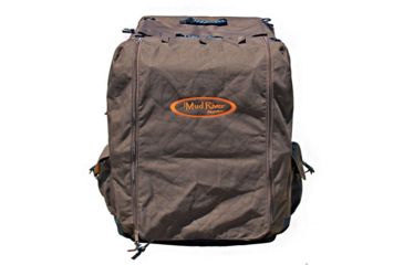 Image of Mud River Dixie Insulated Kennel Cover M, Brown MRM1414