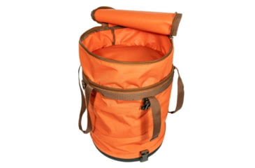 Image of Mud River MR Magnum Feed And Retrieve Food Bucket, Orange, 18399