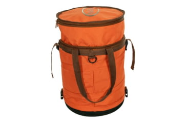 Image of Mud River MR Magnum Feed And Retrieve Food Bucket, Orange, 18399