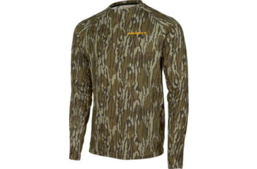 Image of Muddy Base Layer Crew Top - Men's, Mossy Oak Bottomland, 2Extra Large, MUD-BL-CRW-MOB-2X
