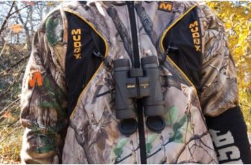 Image of Muddy Crossover Harness Combo, includes Lineman's Belt, Tree Strap, Suspension Releif Strap, Caribiner, Safe-Line, Black/Orange, XL MSH800-XL-C