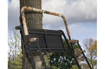 Image of Muddy Nexus 2-Man Ladderstand, Black/Camo, MLS2600