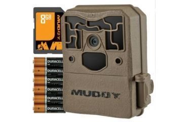 Image of Muddy Pro-Cam 10 Bundle, includes 6-AA Batteries, 8 GB Memory Card, Brown MTC100-K
