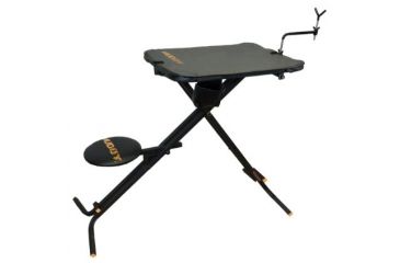Image of Muddy Slimline Treeseat, includes 1.5 Nylon Strap with Slide Buckle, Black/Camo MTS200