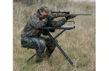 Image of Muddy Slimline Treeseat, includes 1.5 Nylon Strap with Slide Buckle, Black/Camo MTS200