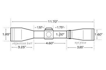 Image of Mueller Optics 2-7x32mm All-Purpose Variable AO Rifle Scope, Waterproof, Matte Black,,BD Reticle, MAPV2732