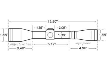 Image of Mueller Optics 3-9x40mm Sport Dot German #4 Reticle Rifle Scope MU3940IGR
