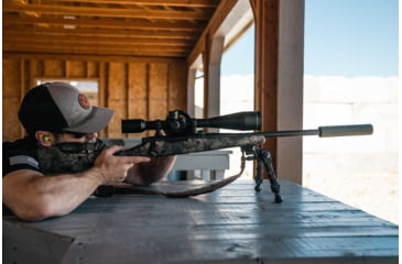 Image of Mueller Optics 40x56 Side Focus Target Dot Rifle Scope, Matte Black, MU4056