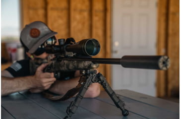 Image of Mueller Optics 40x56 Side Focus Target Dot Rifle Scope, Matte Black, MU4056