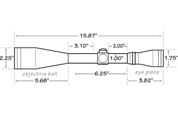 Image of Mueller Optics 8.5-25x44AO Tactical Rifle Scope MT852544