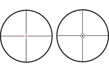 Image of Mueller Optics 8.5-25x50mm Eraticator Long Range Red Dot Rifle Scope, Silver, MU852550IGRS