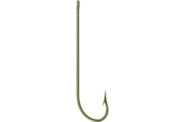 Image of Mustad Carlisle Hook, Kirbed Point, Offset Ringed Eye, Bronze, Size 8, 10 per Pack, 3191-BR-8-10