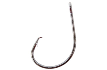 Image of Mustad Ultrapoint Demon Tuna Perfect Circle Hook, Needle Point, Wide Gap, Light Wire, Ringed Eye, Black Nickel, Size 1/0, 10 per Pack, 39951NP-BN-1/0-10U