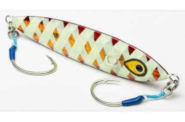 Image of Mustad Wingman Slow Fall Jig, Spidey, 100g/4oz, MJIG06-SPD-100-1