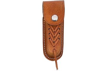 Image of Mustang Leather Sheath, Fits 4.50 to 5.00 in., Brown FP15555