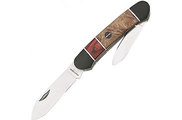 Image of Mustang Raiz, Pakka &amp; Blackwood Handle, Two Blades, Plain FP20782