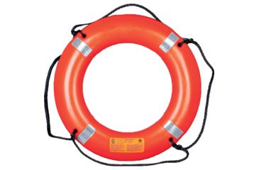 Image of Mustang Survival 30&quot; Life Ring w/Tape - Orange 39427