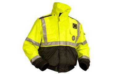 Image of Mustang Survival ANSI Hi-Vis Classic Bomber Flotation Jacket - XXX-Large 68647
