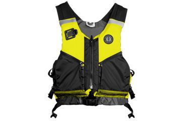 Image of Mustang Survival Operations Support Water Rescue Vest - XL/XXL - Fluorscent Yellow-Green/Black 72632