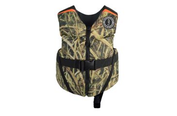 Image of Mustang Survival Rev Child Foam Vest - 30-50lbs - Mossy Oak Shadow Grass Blades 75079