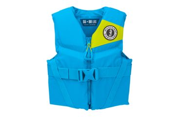 Image of Mustang Survival Rev Youth Foam Vest - 50-90lbs - Azure Blue 75080