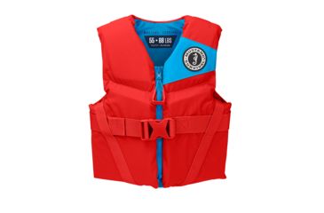 Image of Mustang Survival Rev Youth Foam Vest - 50-90lbs - Imperial Red 75081