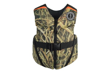 Image of Mustang Survival Rev Youth Foam Vest - 50-90lbs - Mossy Oak/Shadow Grass Blades 75082